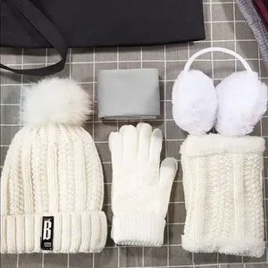 Accessories | Nwt 5 Pieces Women Winter Ski Knit Hat Scarf  display picture 1